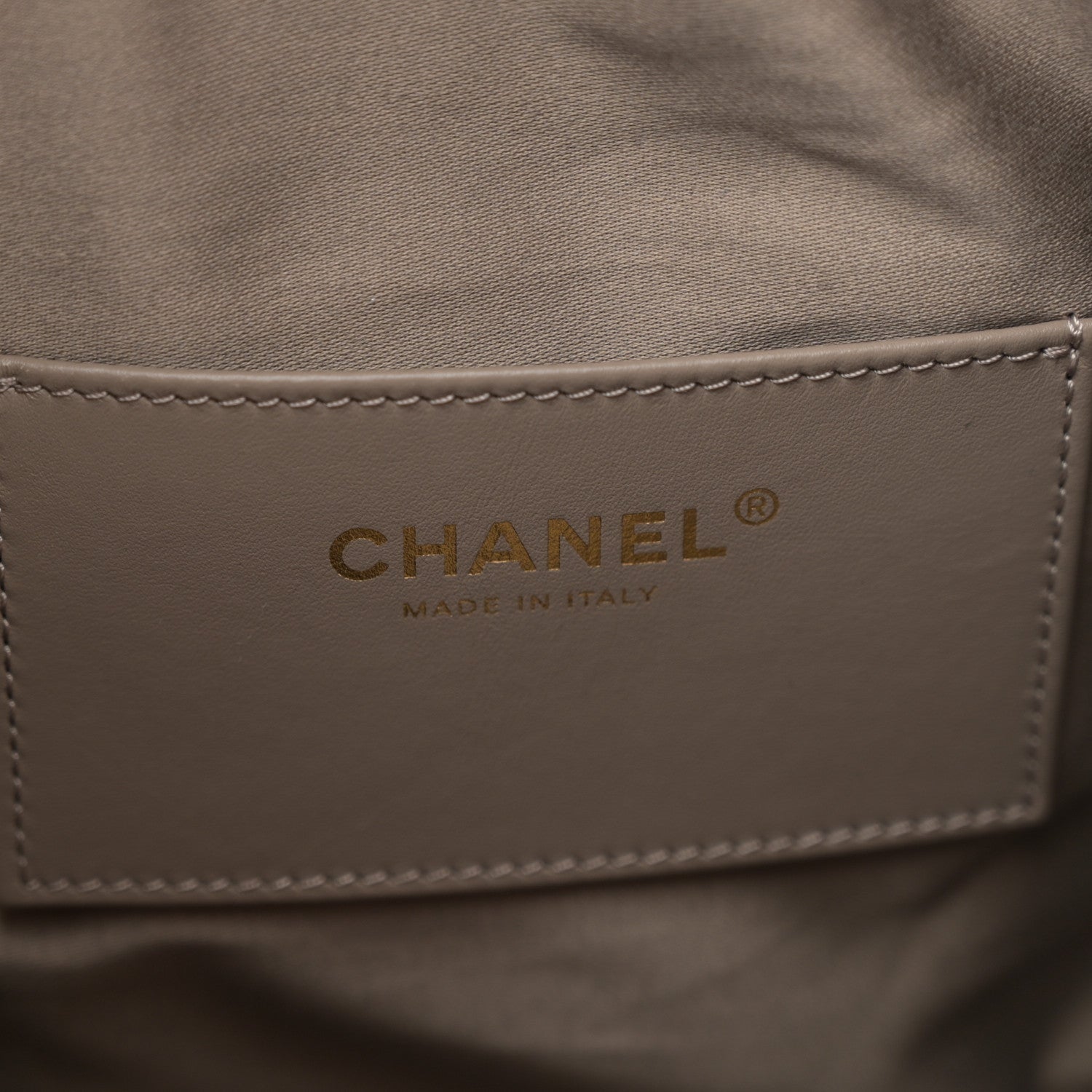 Chanel Suede Quilted Medium Chanel 25 Handbag Grey 7 of 11