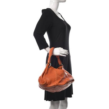 Bottega Veneta Nappa Intrecciato Aquilone Fortune Cookie Hobo Orange 2 of 10