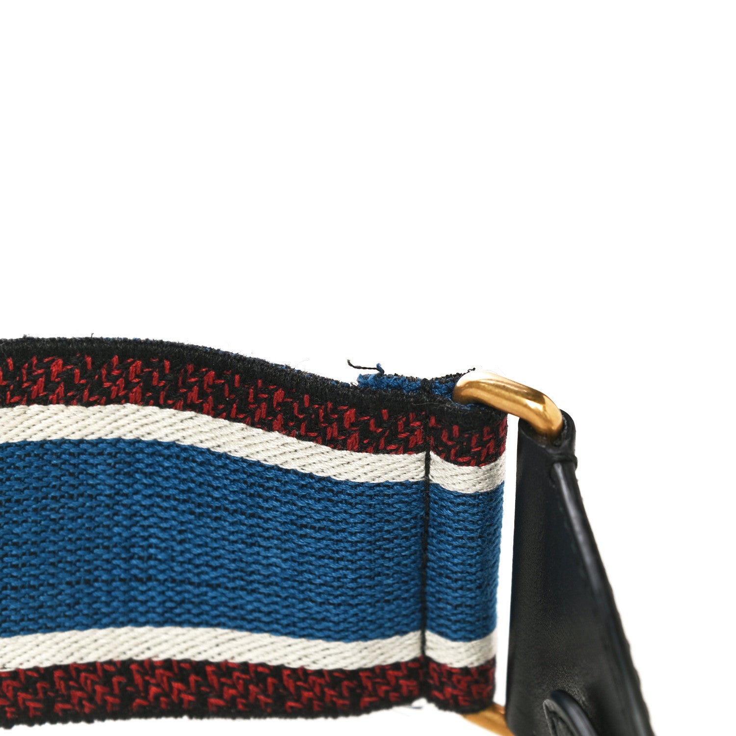 Christian Dior Canvas Embroidered Book Shoulder Strap Blue Multicolor 10 of 13