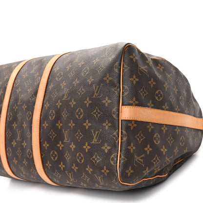 Louis Vuitton Monogram Keepall Bandouliere 55 9 of 12