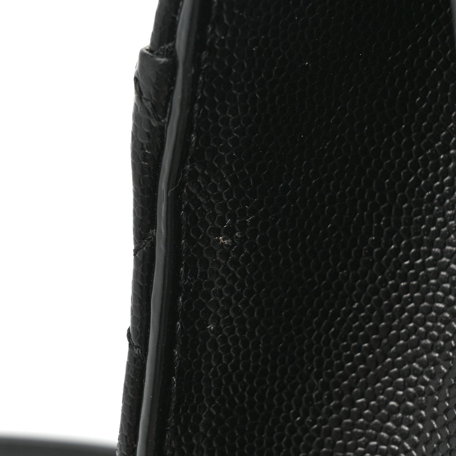 Saint Laurent Grain De Poudre Textured Mixed Matelasse Triquilt Small Monogram Satchel Black 11 of 13