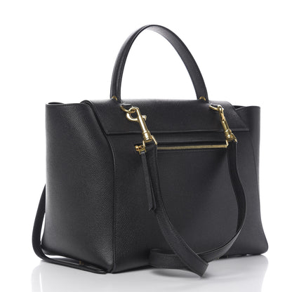 Celine Grained Calfskin Mini Belt Bag Black 2 of 8