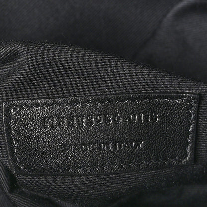 Saint Laurent Calfskin Y Quilted Monogram Loulou Document Holder Black 7 of 10