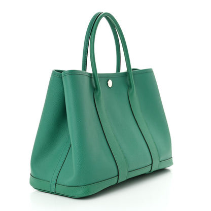 Hermes Epsom Garden Party Tote 30 TPM Vert Verone 3 of 11