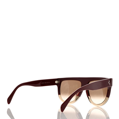 Celine Shadow Sunglasses CL 41026/S Burgundy 4 of 7