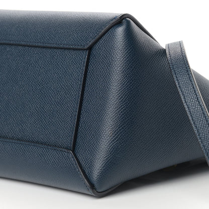 Celine Baby Grained Calfskin Micro Belt Bag Abyss Blue 10 of 13