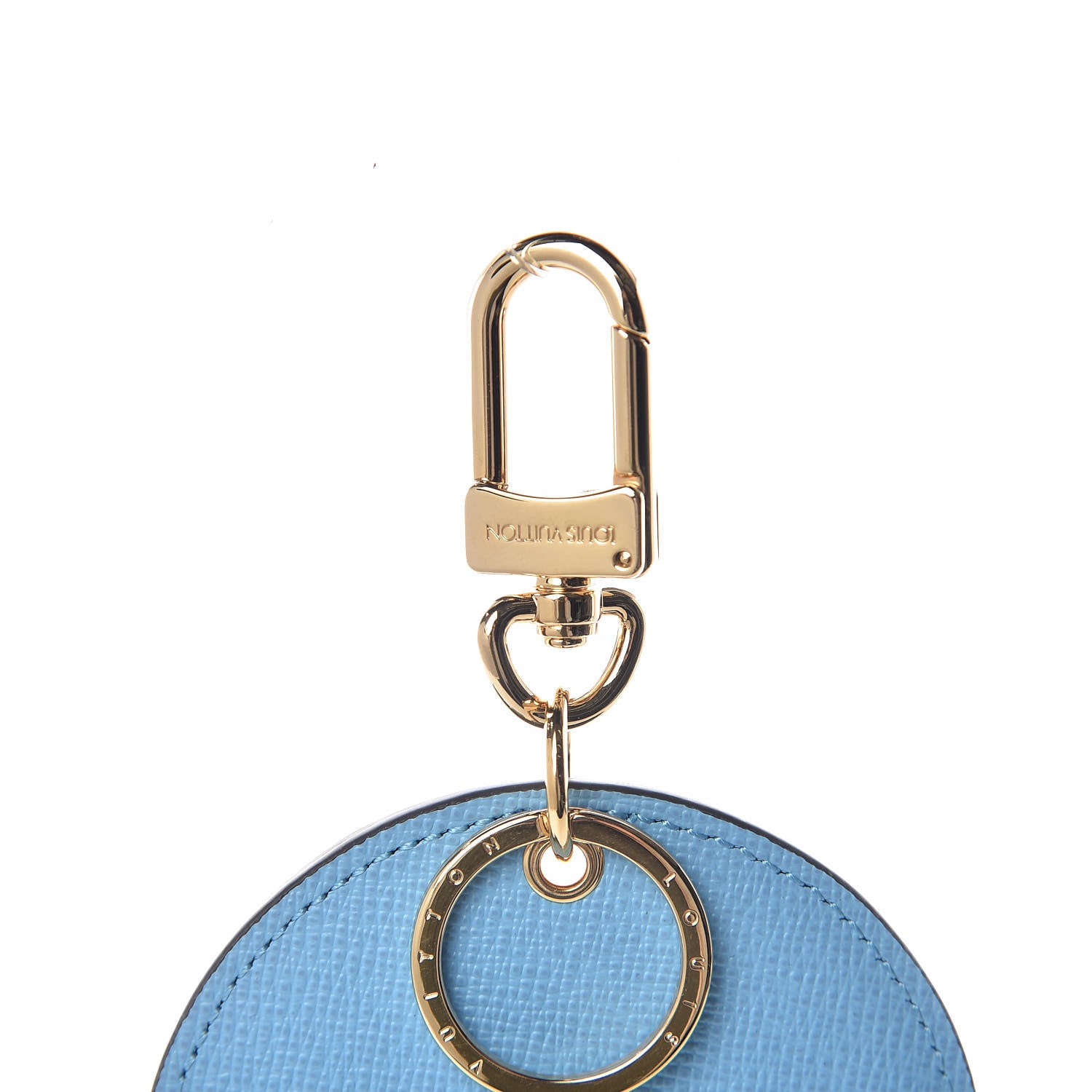 Louis Vuitton Damier Ebene Illustre Manchot Bag Charm Key Ring 4 of 7