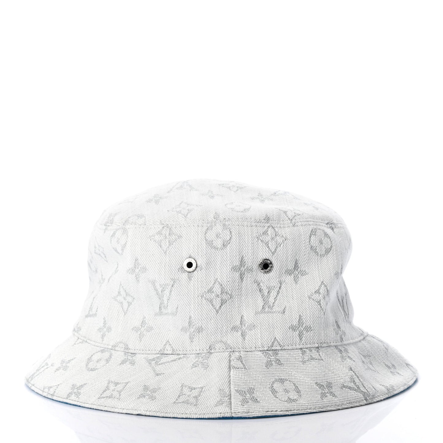 Monogram Denim Transformable Bob Bucket Hat 60 Blue