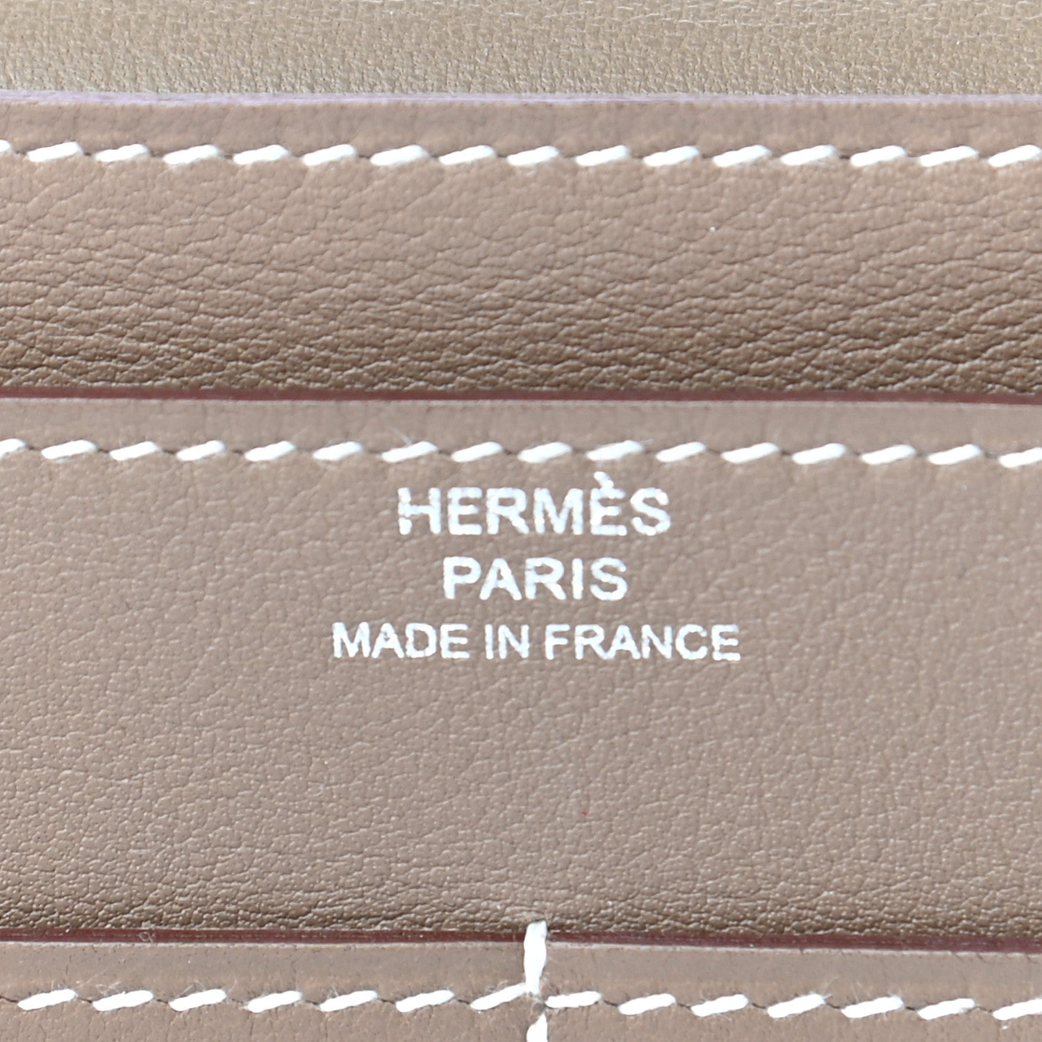 Hermes Swift Dogon Duo Wallet Etoupe 7 of 8