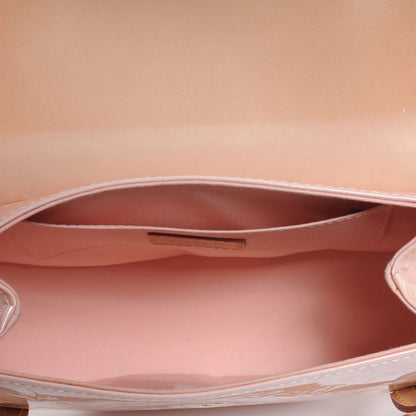 Louis Vuitton Vernis Biscayne Bay PM Marshmallow 5 of 7