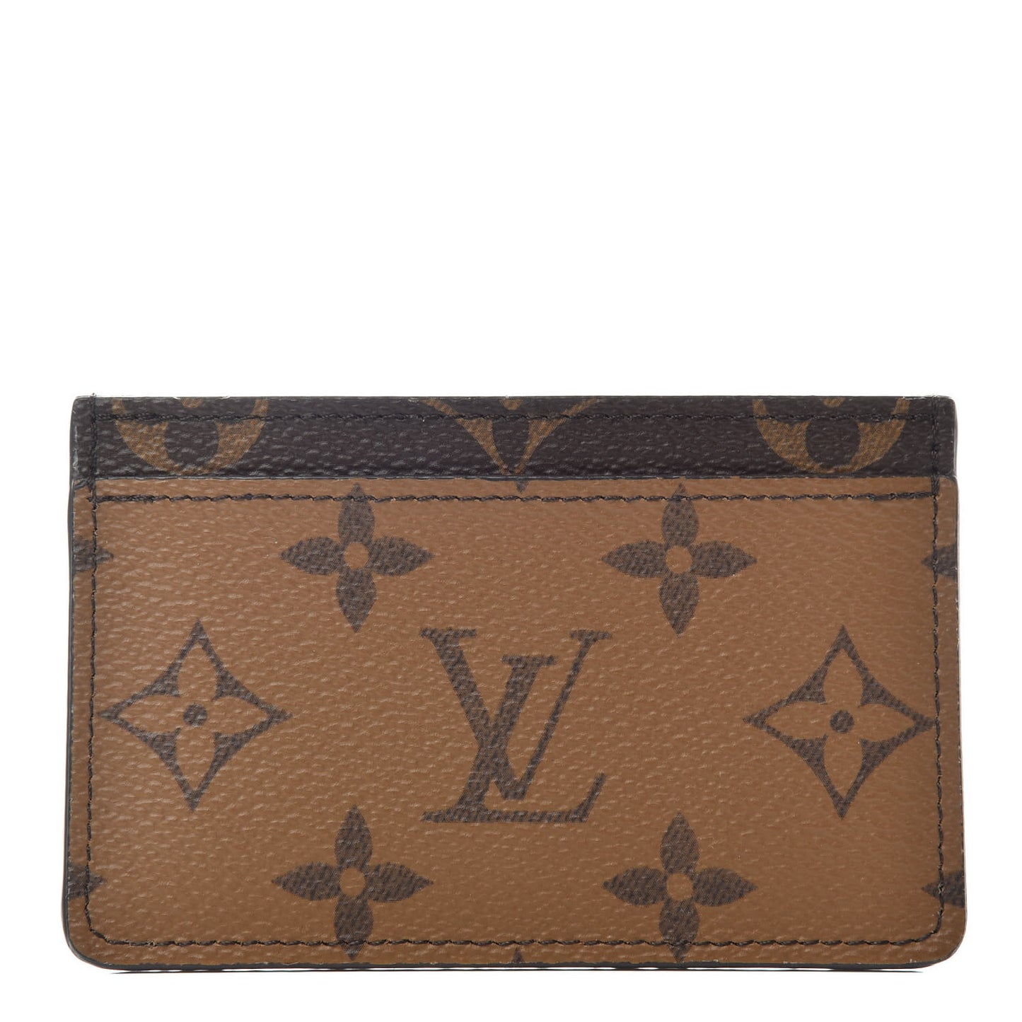 Reverse Monogram Card Holder
