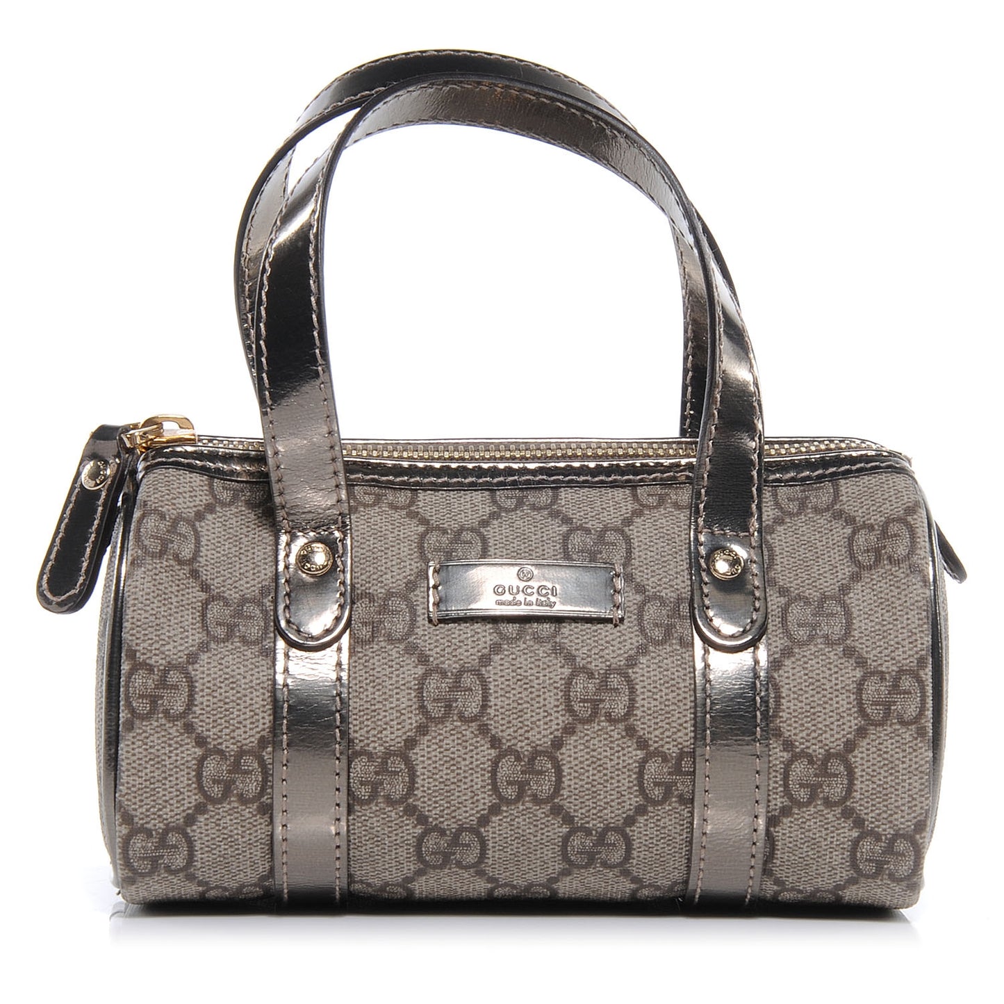 Monogram Micro Joy Boston Metallic