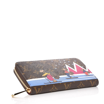 Louis Vuitton Monogram 2018 Christmas Animation Zippy Wallet 4 of 8
