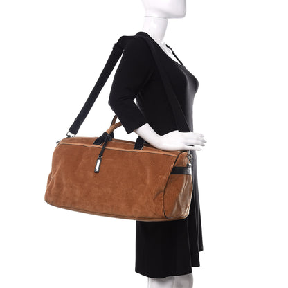 Saint Laurent Corduroy Andy Duffle Bag Brown 2 of 9