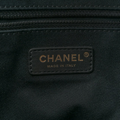 Chanel Lurex Boucle Medium Deauville Tote Black 6 of 10