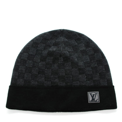 Louis Vuitton Wool Petit Damier Hat NM Graphite 1 of 6