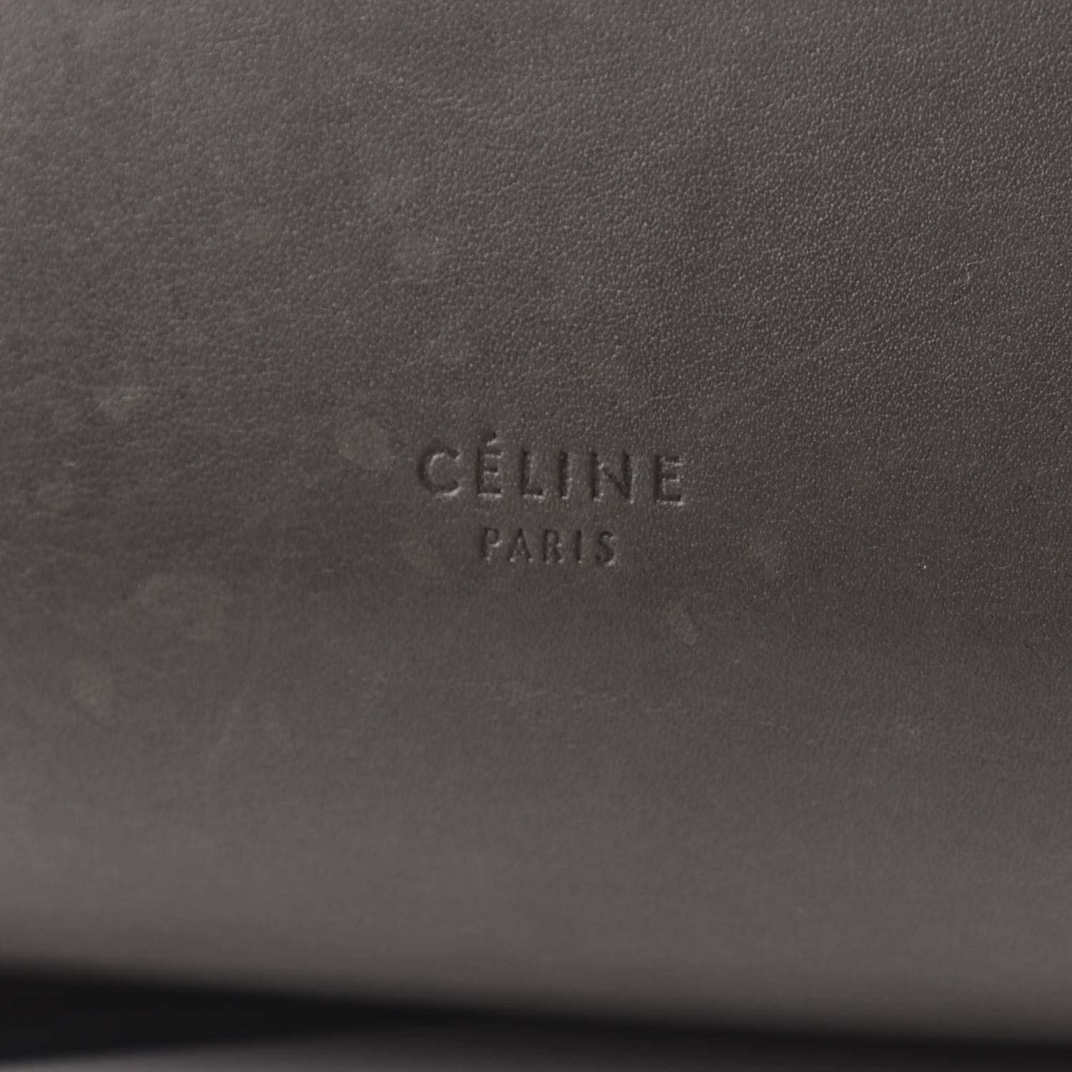 Celine Smooth Calfskin Mini Belt Bag Grey 9 of 12