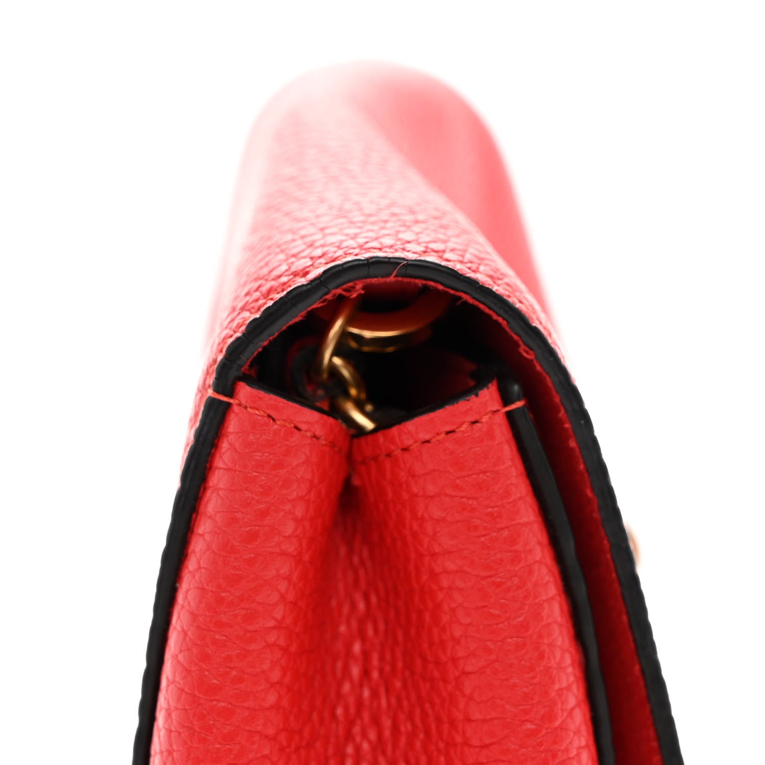Mulberry Classic Grain Calfskin Mini Lily Fiery Red 11 of 11