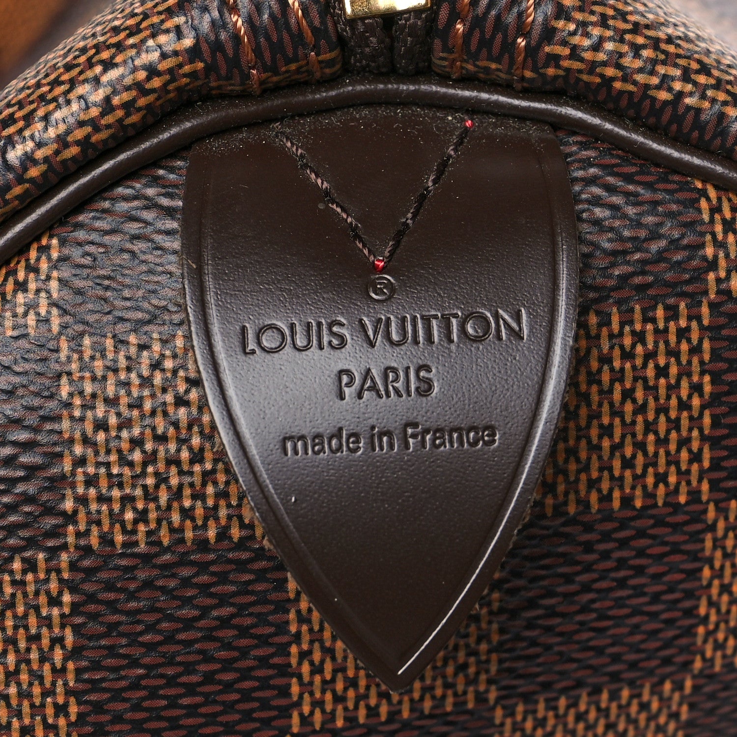 Louis Vuitton Damier Ebene Speedy 35 6 of 12