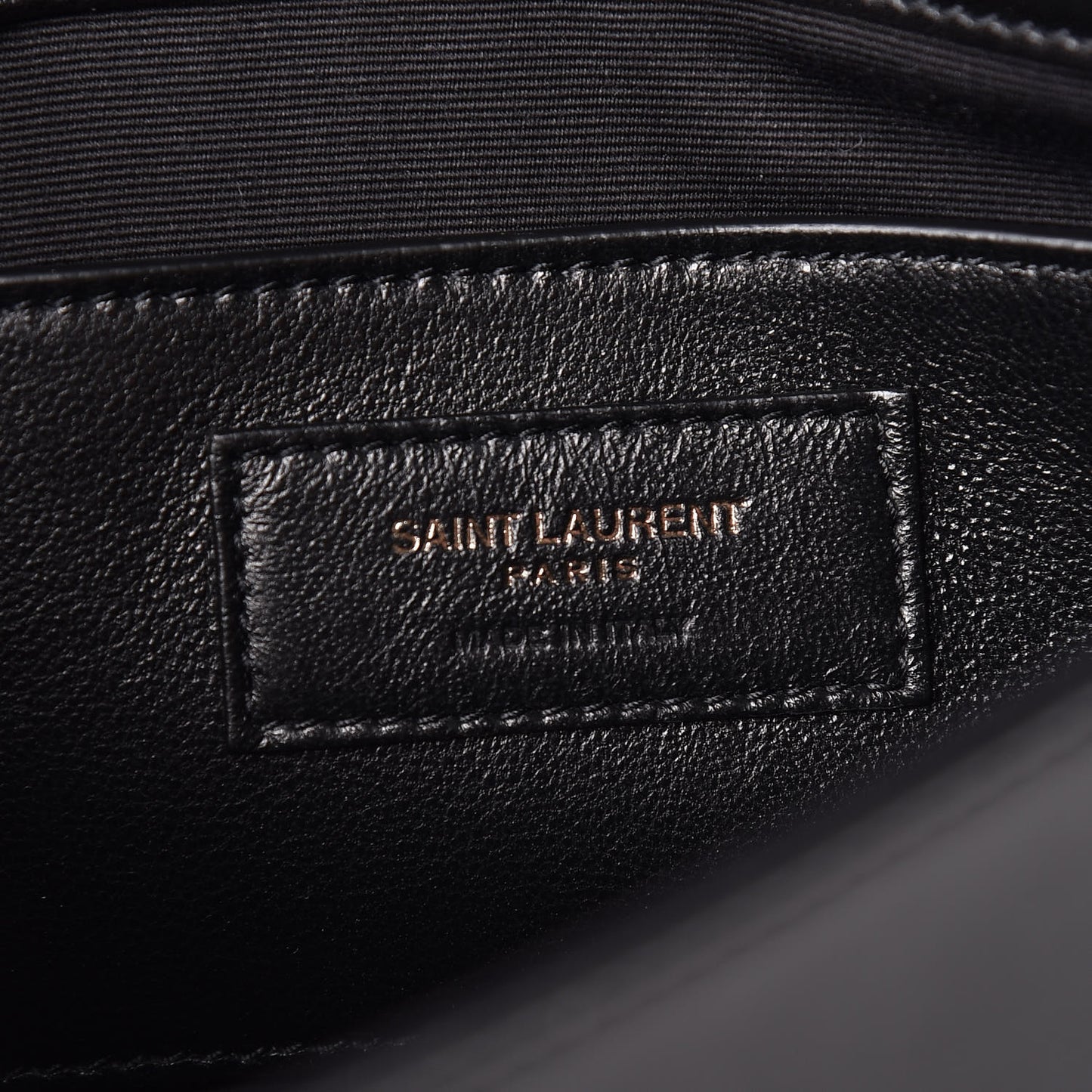 Calfskin Monogram Smoking Clutch Black