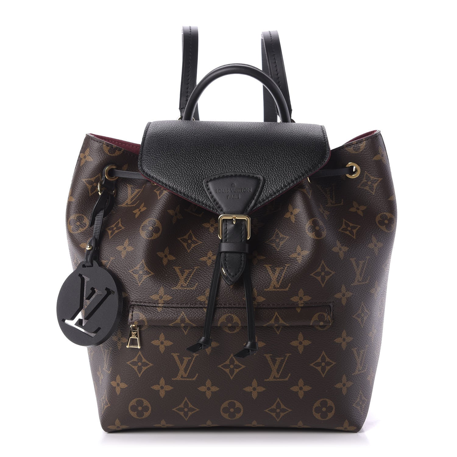 Louis Vuitton Monogram Montsouris PM Black 1 of 7