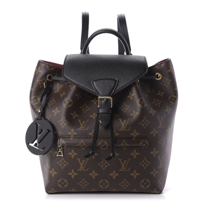 Louis Vuitton Monogram Montsouris PM Black 1 of 7