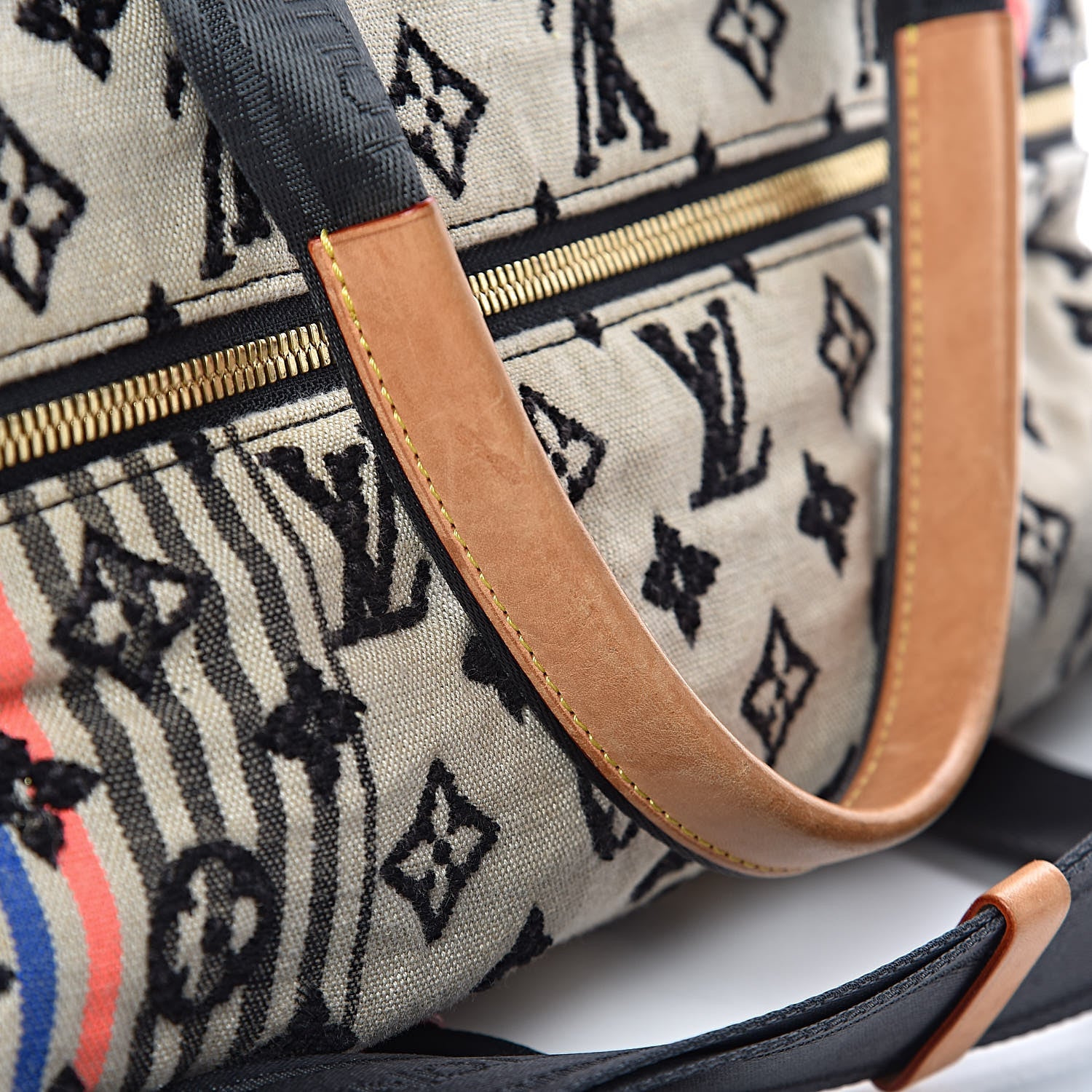 Louis Vuitton Monogram Cheche Tuareg Blue 12 of 13
