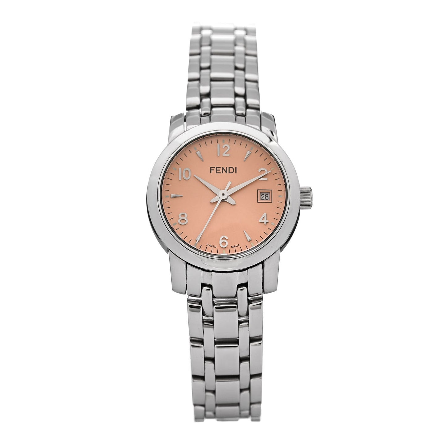 Stainless Steel 26mm 2100L Quartz Watch Pink