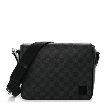 Louis Vuitton Damier Graphite District PM 1 of 15