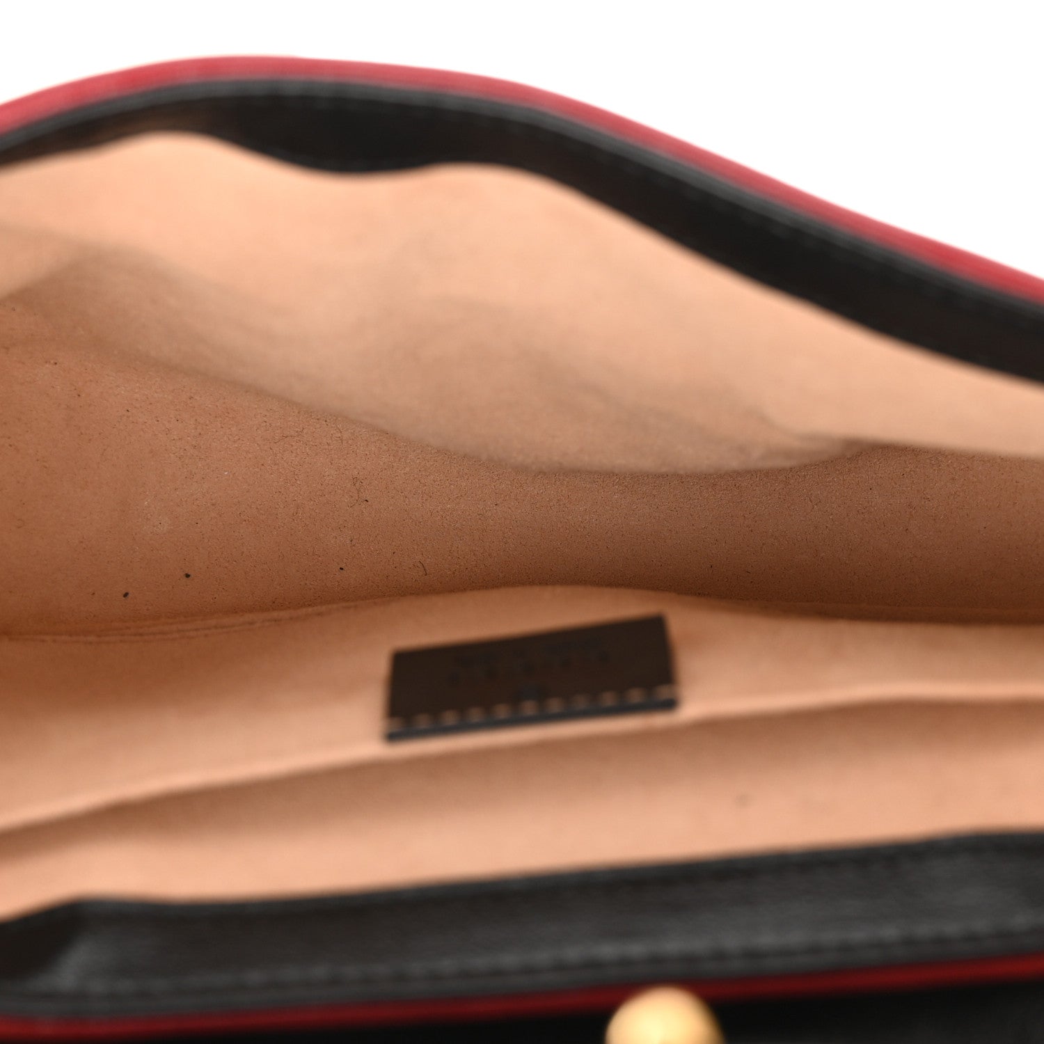 Gucci Azalea Calfskin Matelasse Diagonal Patchwork Mini Torchon GG Marmont Shoulder Bag Black Beige Romantic Cerise 5 of 10