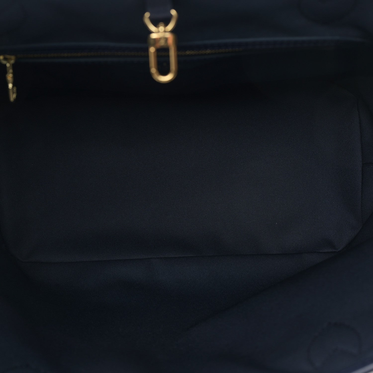 Louis Vuitton Monoglam Neverfull MM Blue 6 of 10
