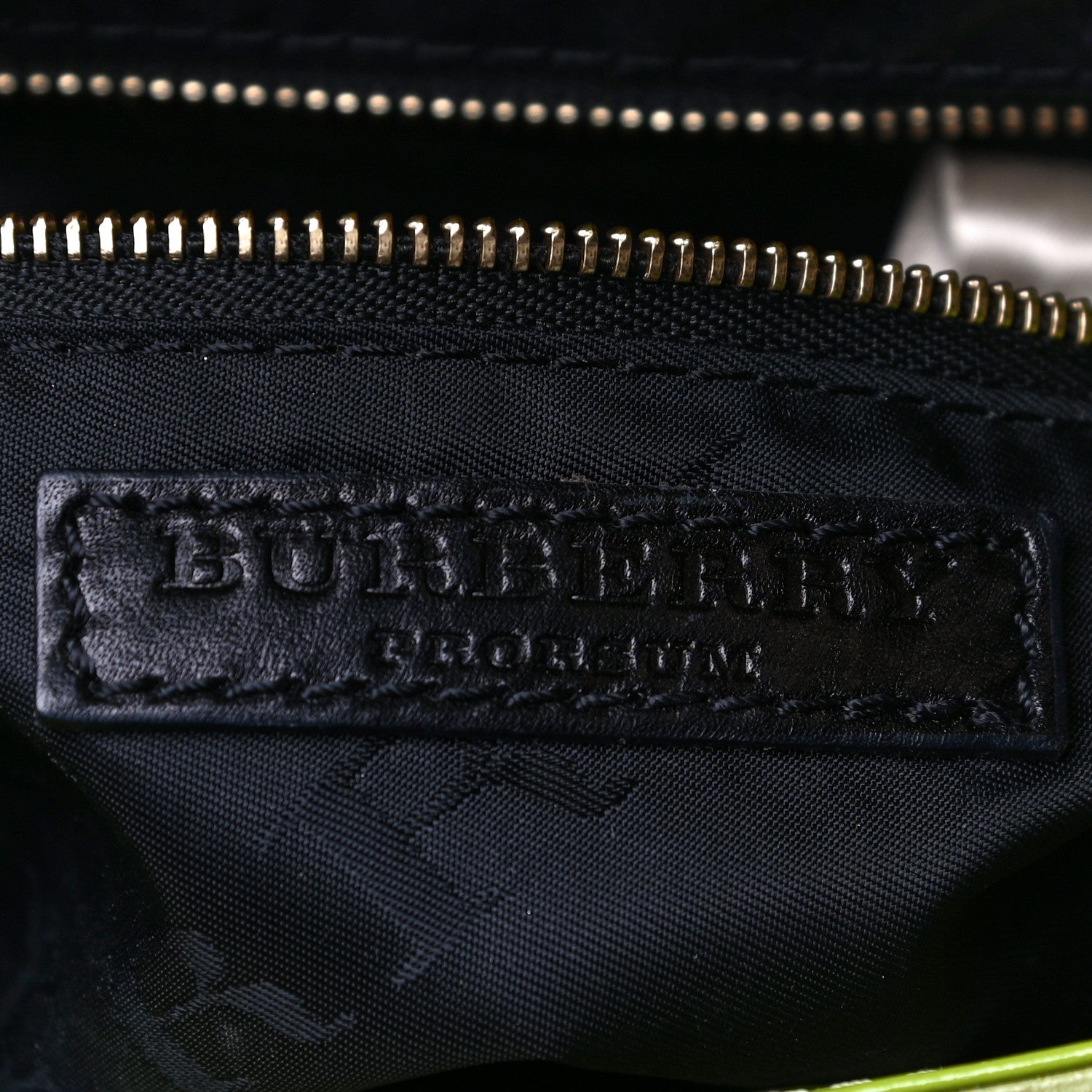 Burberry Patent Small Leigh Crossbody Bag Lemon Green 6 of 17
