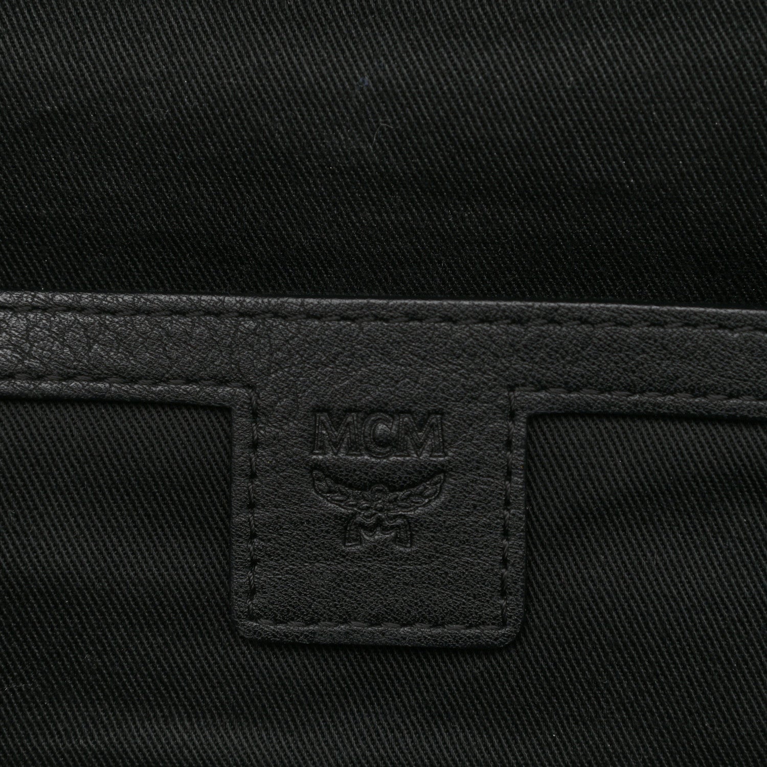 MCM Calfskin Ottomar Small Stark Backpack Black 6 of 10