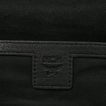 MCM Calfskin Ottomar Small Stark Backpack Black 6 of 10