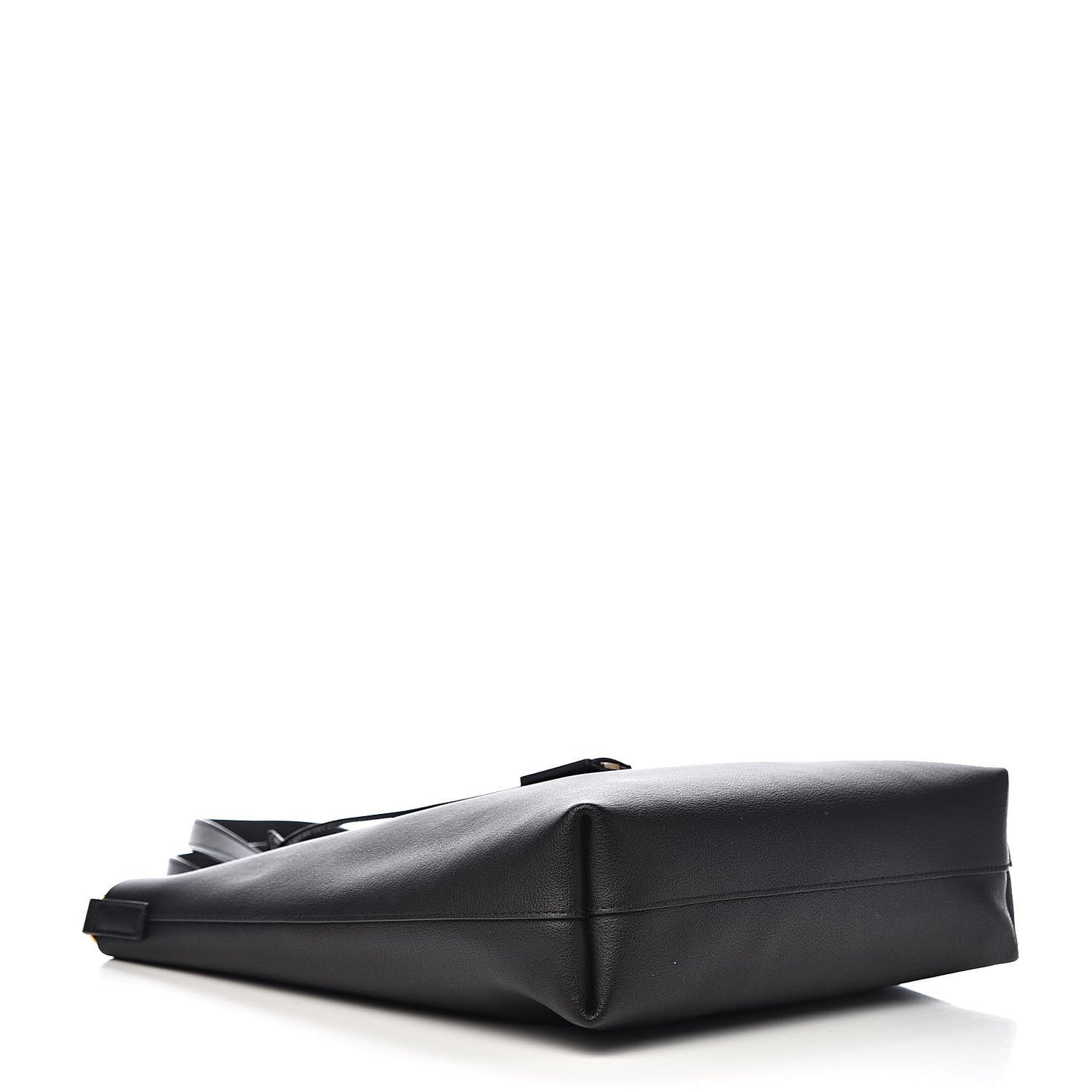 Calfskin Toy Shopping Tote Black