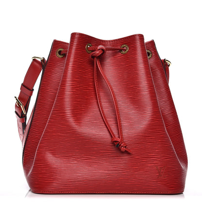 Louis Vuitton Epi Petit Noe Castillan Red 1 of 6
