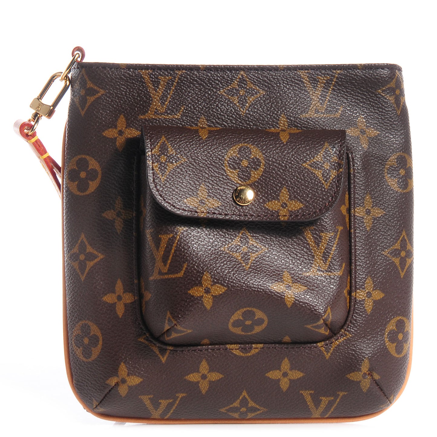 Monogram Partition Clutch