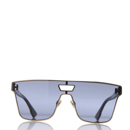 Christian Dior Diorizon1 Mirrored Sunglasses Gold 3 of 9