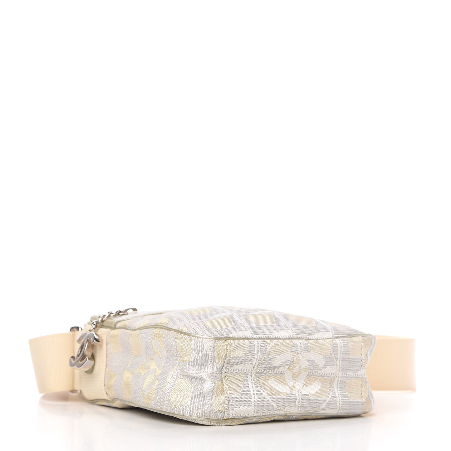 Nylon Travel Crossbody Bag Light Gold