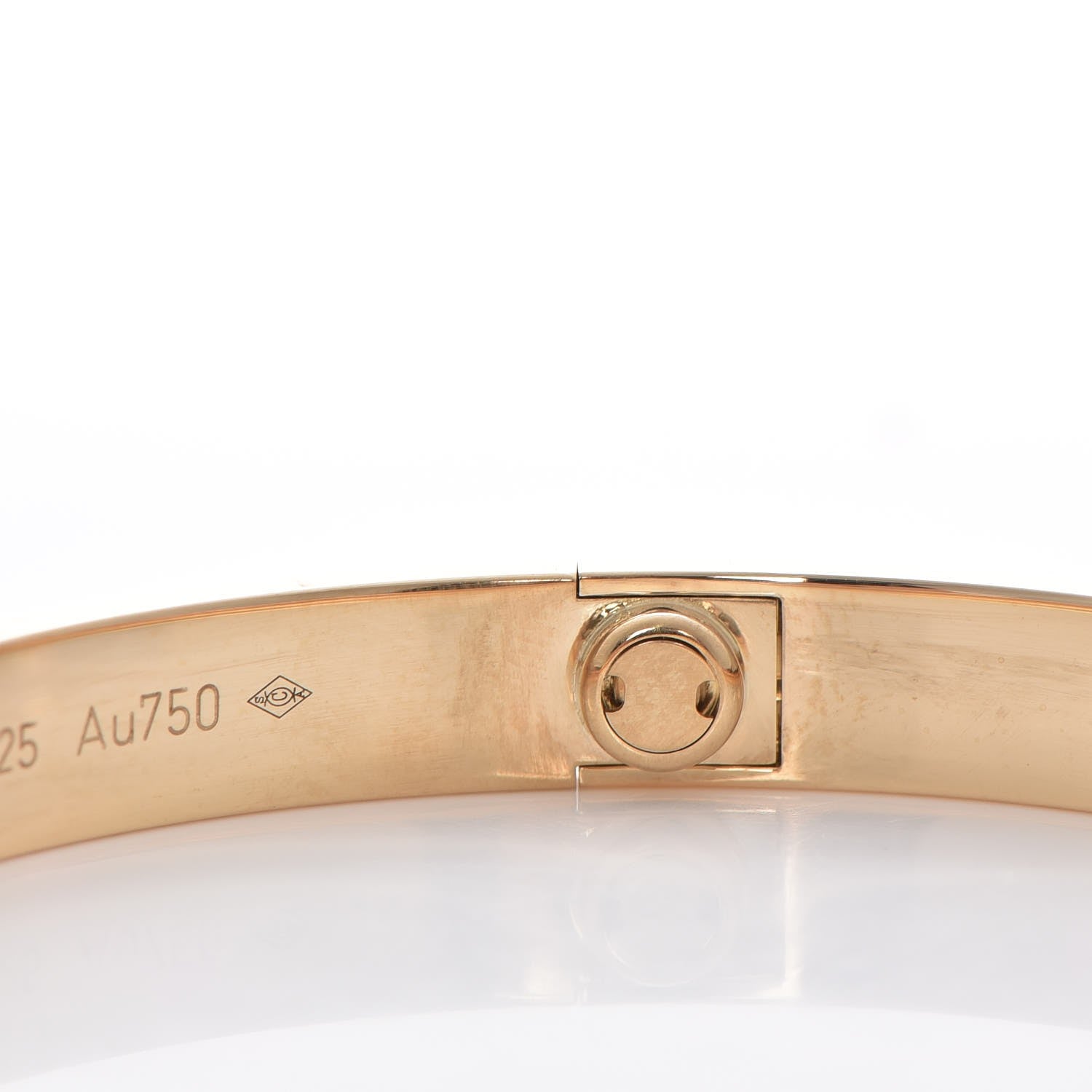 Cartier 18K Yellow Gold LOVE Bracelet 18 5 of 10