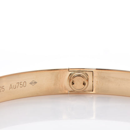 Cartier 18K Yellow Gold LOVE Bracelet 18 5 of 10