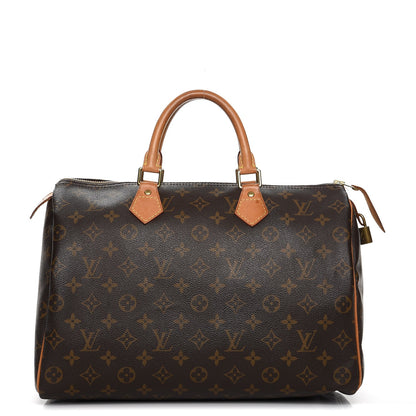 Louis Vuitton Monogram Speedy 35 1 of 12
