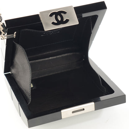 Chanel Lucite Miniaudiere Clutch Black 5 of 9