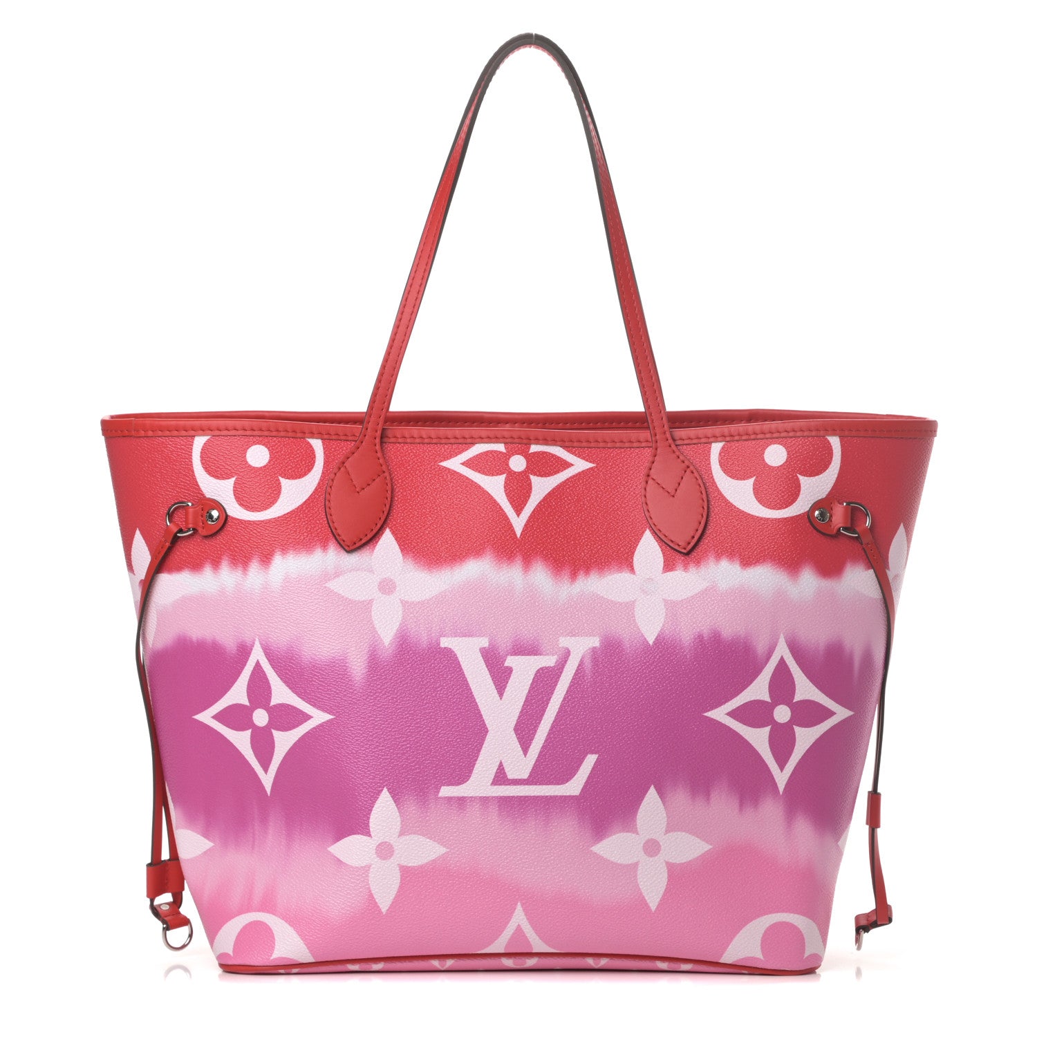 Louis Vuitton Monogram Escale Neverfull MM Rouge 1 of 10