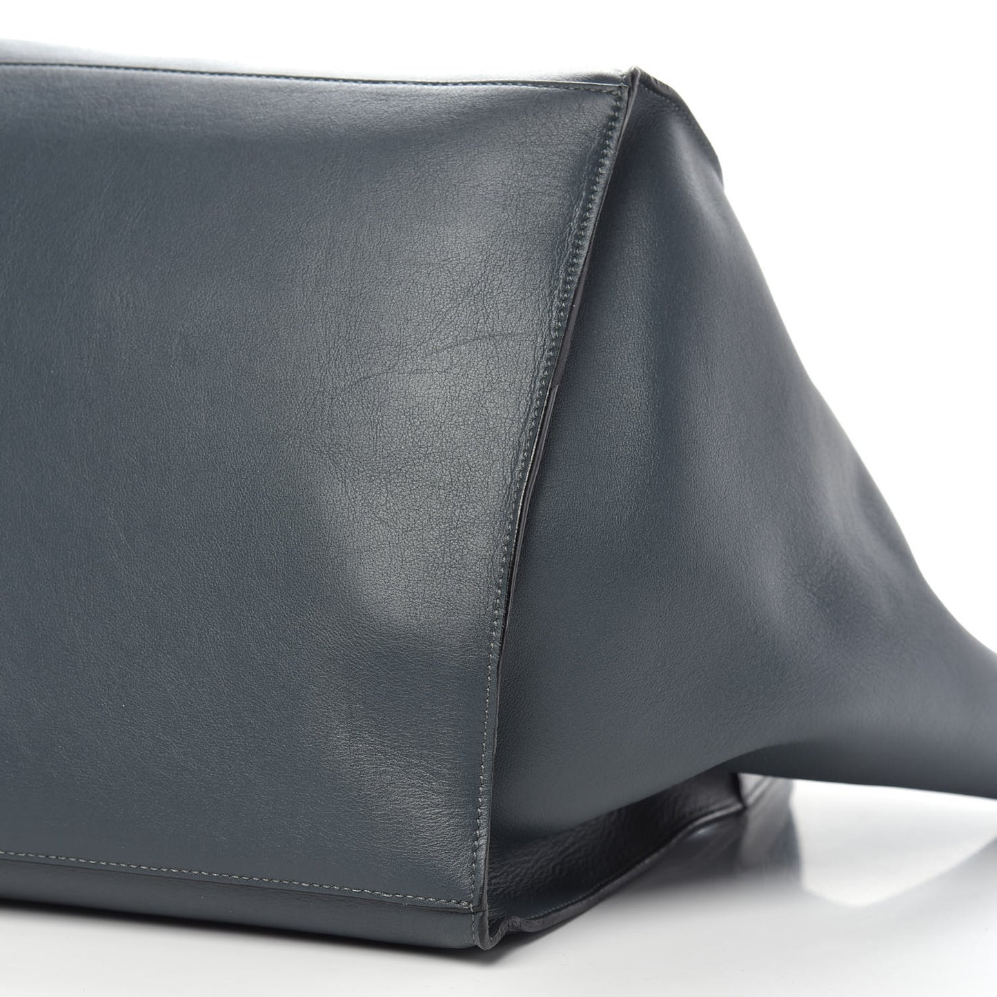 Smooth Calfskin Medium Big Bag Slate Blue