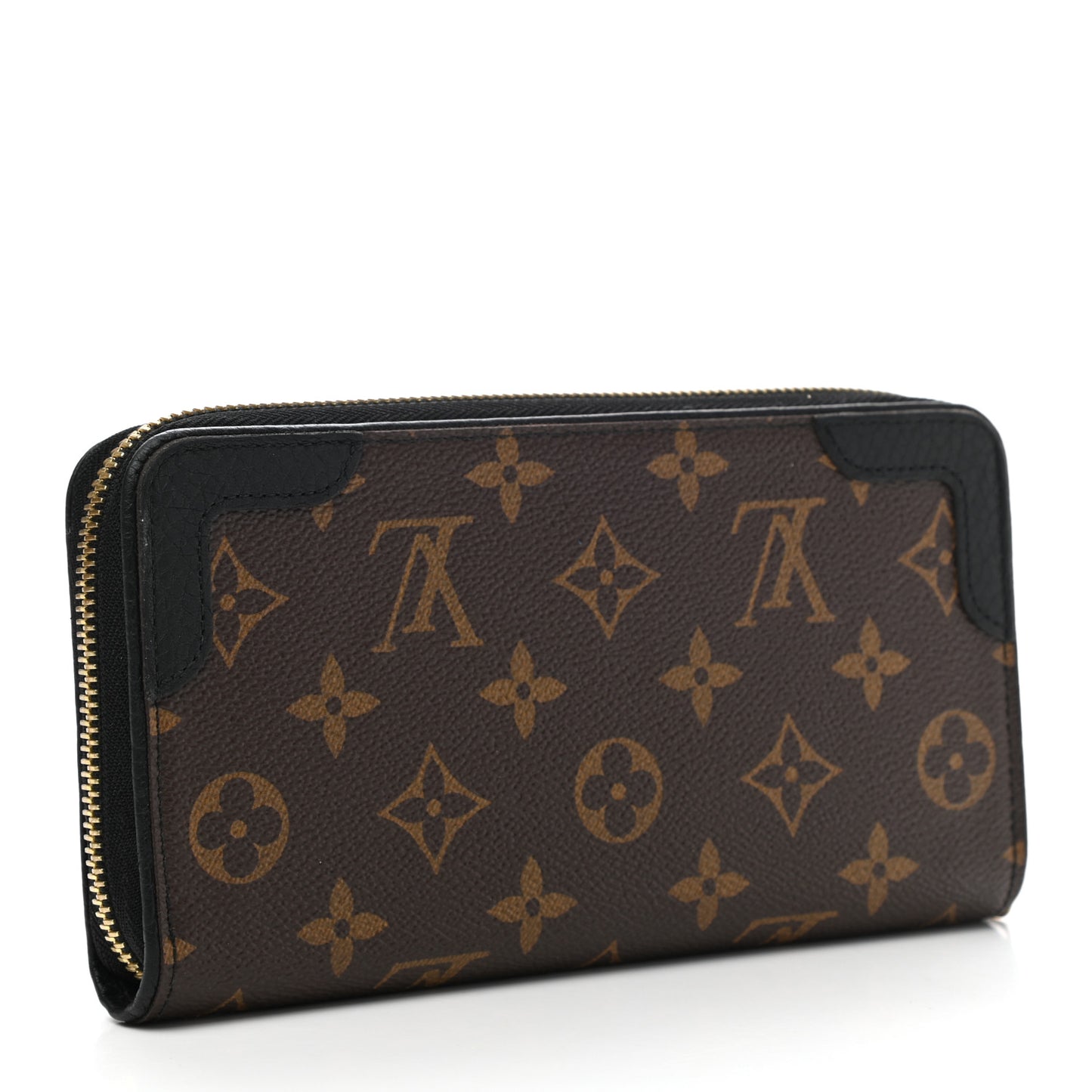 Monogram Zippy Retiro Wallet Black