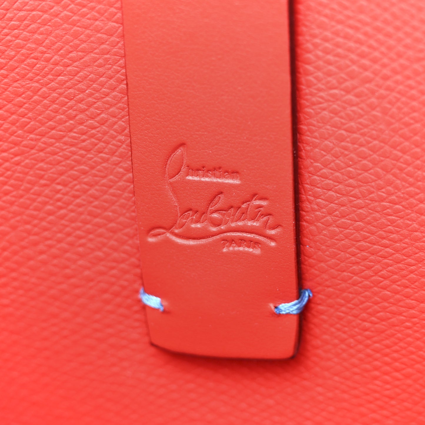 Patent Calfskin Splash Cabata Tote Blue