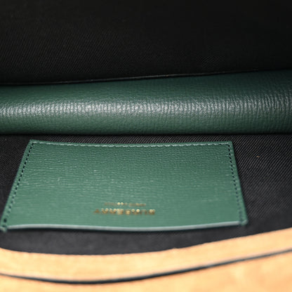 Burberry Derby Calfskin House Check Small Macken Crossbody Bag Vintage Green 5 of 10