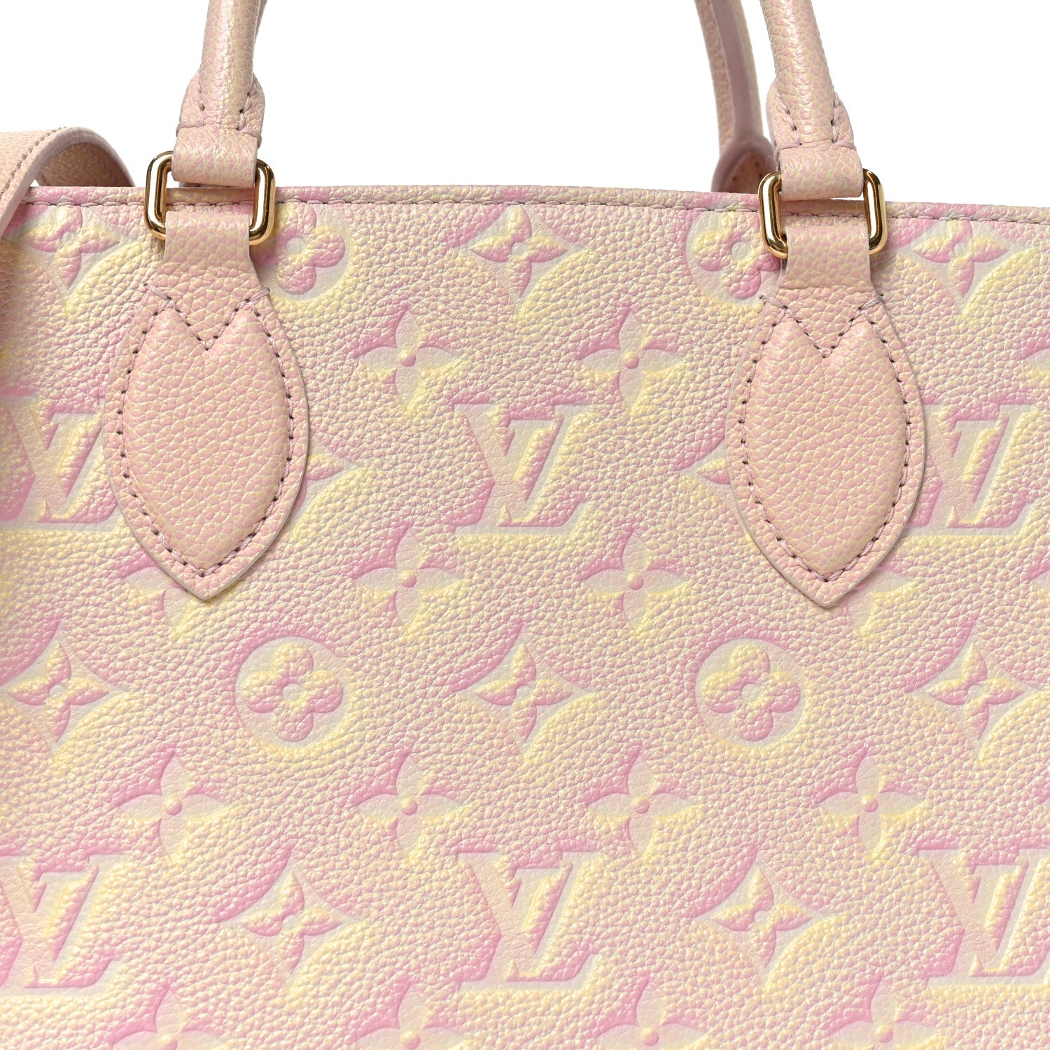 Louis Vuitton Empreinte Monogram Summer Stardust Onthego PM Pink 7 of 10