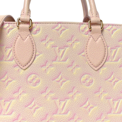 Louis Vuitton Empreinte Monogram Summer Stardust Onthego PM Pink 7 of 10